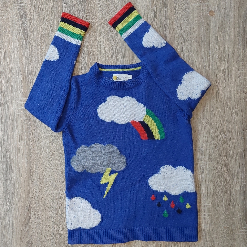 Mini Boden guc cloud ☁️ sweater 9-10 years - Picture 16 of 16